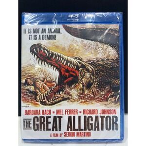 The Great Alligator Blu-ray Code Red Sergio Martino Horror Movie NEW